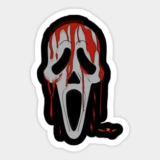 Scream Ghost Face Killer Sticker